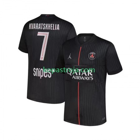 Billiga Fotbollströjor Paris Saint-Germain Khvicha Kvaratskhelia 7 Fjärde tröja 2025/26 Kortärmad